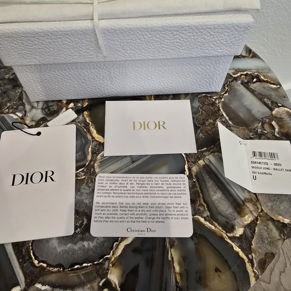 Dior Gray Saddle Crossbody Bag - Picture 11 of 13